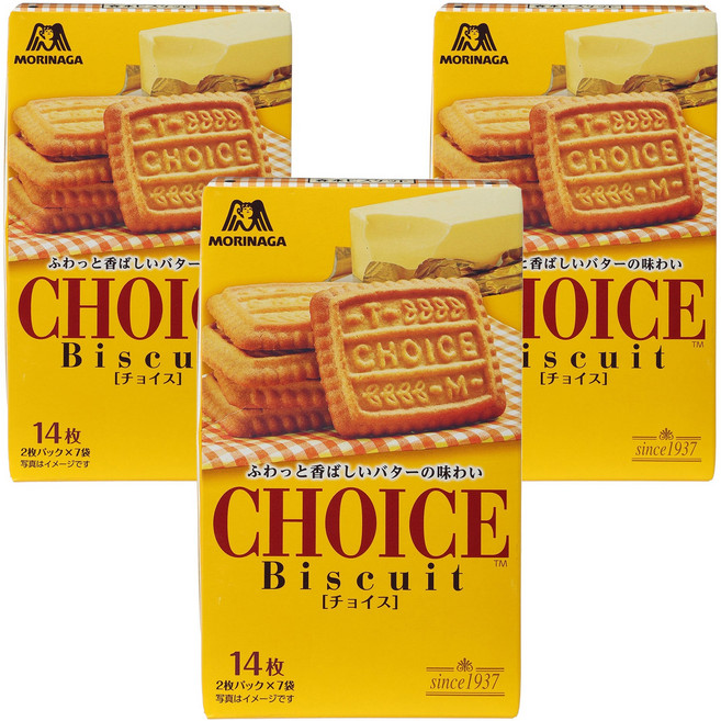 모리나가 초이스 비스킷 14개입, 3개