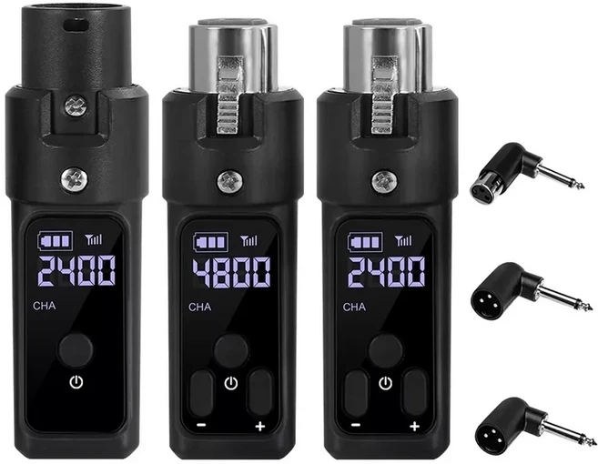 마이크 무선 변환기 Xlr 송신기 및 마이크 수신기 다이나믹 콘덴서 마이크 범용, 01 WTU 04B