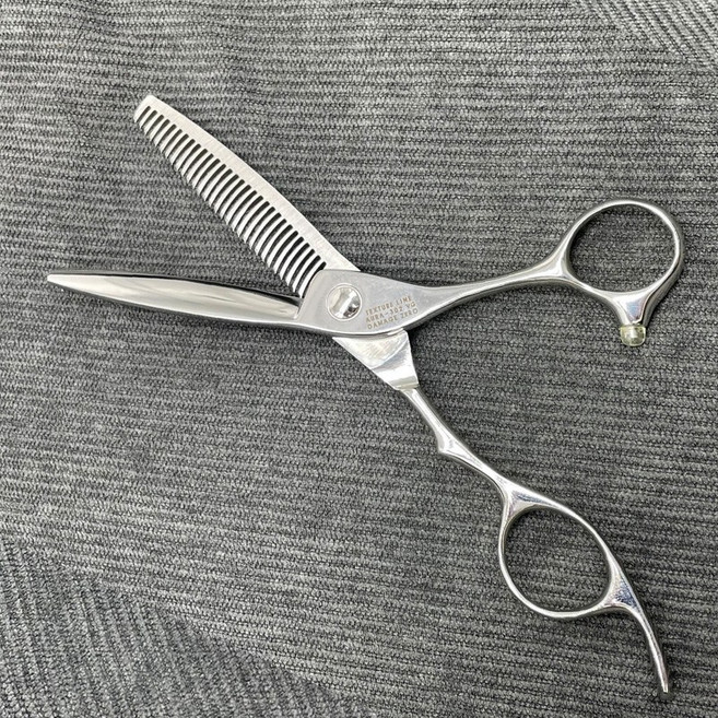 그로잉대학 틴닝가위 숱가위 절삭력 가성비 미용실가위, 1개, 케이스포함