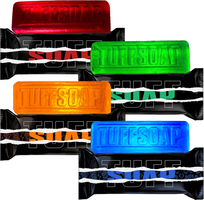 터프소프 퍼퓸 샤워바 올인원비누 UFC 페레이라 남성비누 풀패키지 4개입 620g, 155g - 쿠팡