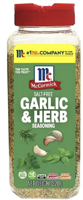 味好美 大蒜香草調味料 520g, 1個