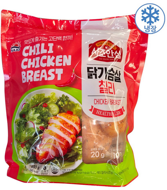 사조안심 닭가슴살 칠리, 1개, 900g