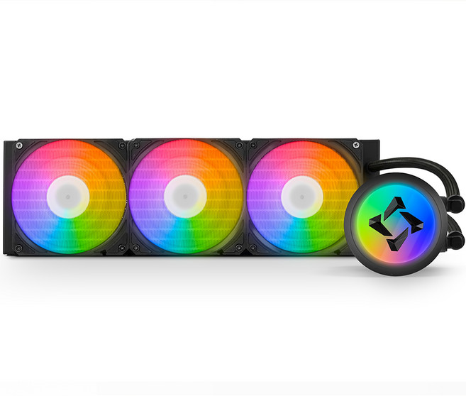 이엠텍 레드빗 ICE 360 ARGB CPU 수랭 쿨러, 블랙, 상세참조, 1개