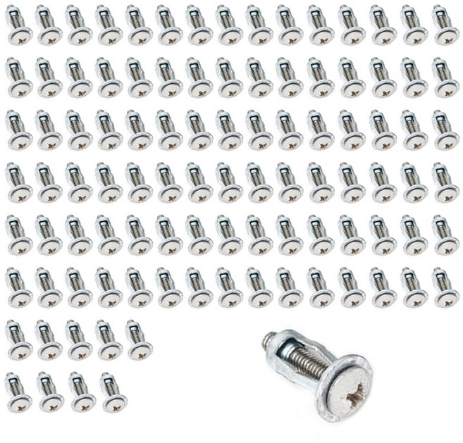 아이베란다 철판고정 앙카 잭너트 리벳 꽃잎 나사, 100개