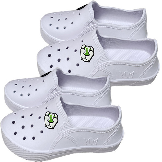 학생실내화 학교실내화 교실화 신학기 여아 남아 EVA 흰색실내화 항균 99.9%