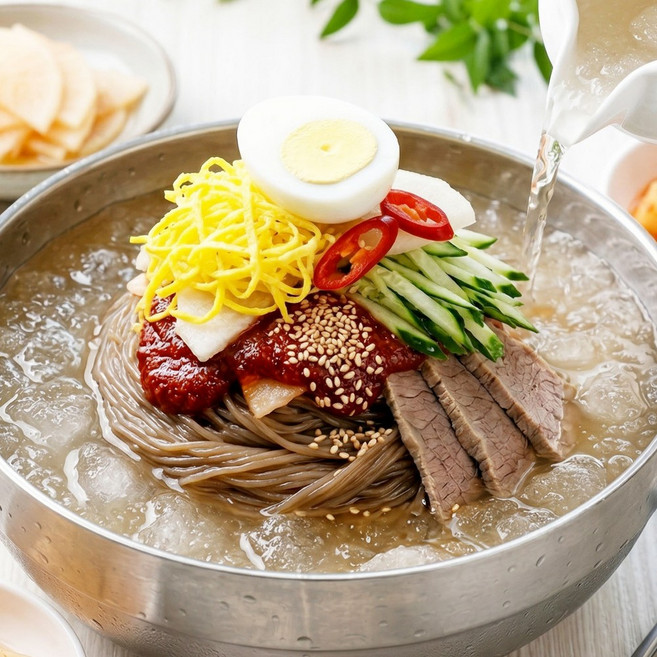 화평동 세숫대야 왕 물냉면 10인분, 5kg, 1세트