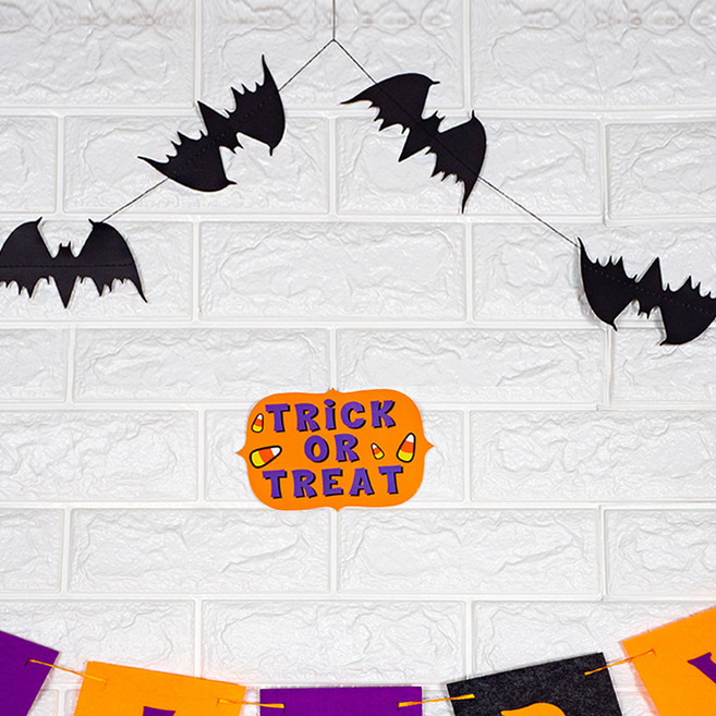 할로윈 심플가랜드 4m [박쥐], 단일속성