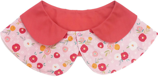 하니펫 반려동물 귀요미스카프 동백에디션 대형견 망토, 1개, 핑크