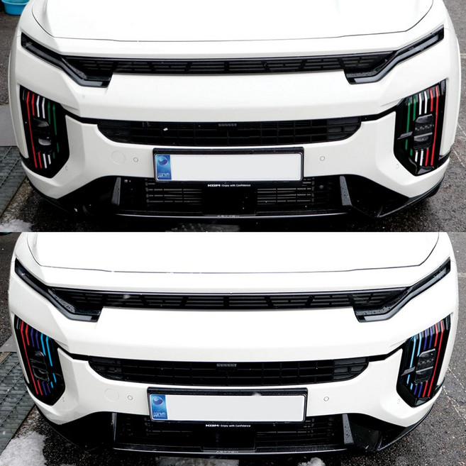 비브랜드 컬러 포인트 사이드 하단 드레스업 튜닝 스티커 액티언 2세대 호환상품, 이탈리아