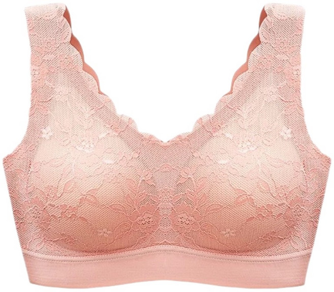 【Helena】蕾絲背心式無痕內衣 無鋼圈美背內衣 小胸舒適運動內衣 輕盈透氣睡眠內衣