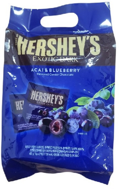 허쉬 다크초콜릿 아사이 블루베리 405G, 15g, 27개