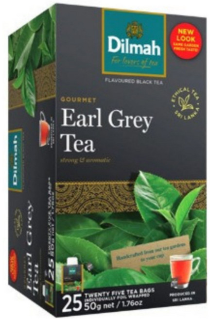 딜마 Funtea 얼그레이 홍차, 2g, 25개입, 1개