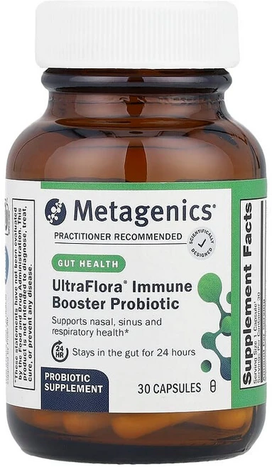 Metagenics UltraFlora® 면역 부스터 프로바이오틱 캡슐 30정 Metagenics (메타제닉스), Metagenics, UltraFlora® 면역 부스, 1개 - 쿠팡