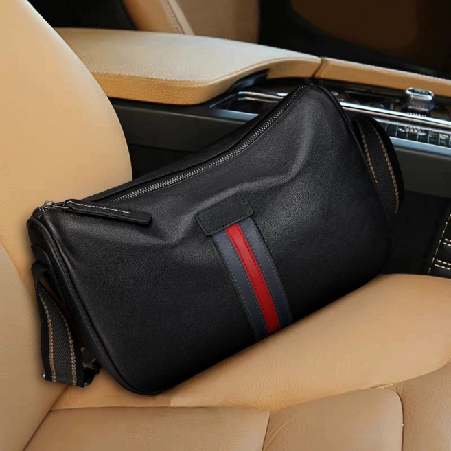 베르소냐 남성 프리미엄 소가죽 크로스백 VE75014