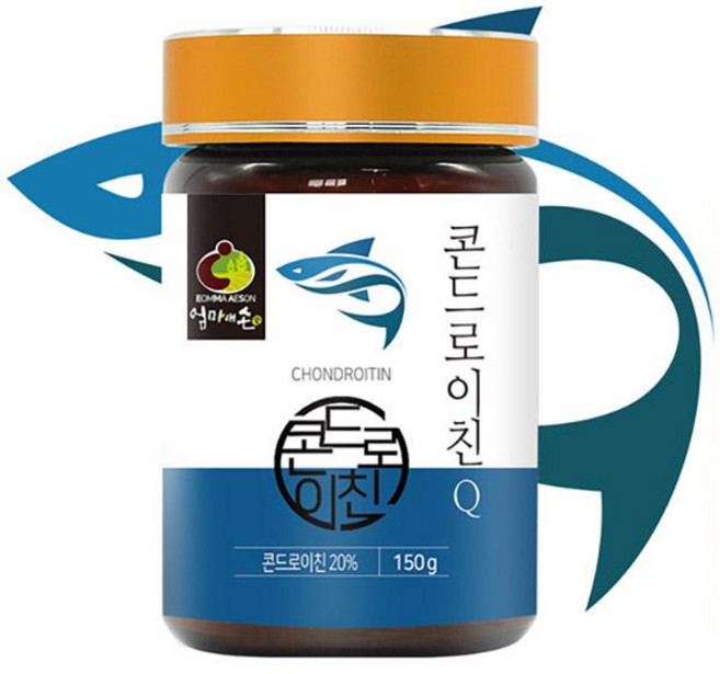 콘드로이친Q 150g 콘드로이친 황산 40% 어골칼슘 프로바이오틱스 유산균 함유, 4개