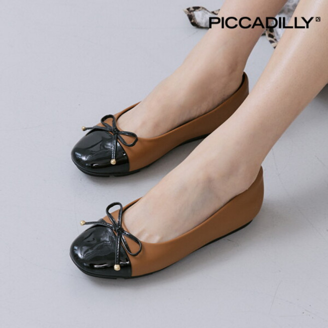 [피카딜리] [PICCADILLY] 122039 플랫슈즈_마스카보브라운 (1.5cm)