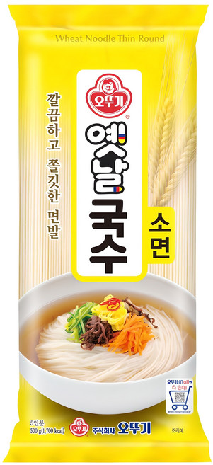 오뚜기옛날 국수 소면, 500g, 1개