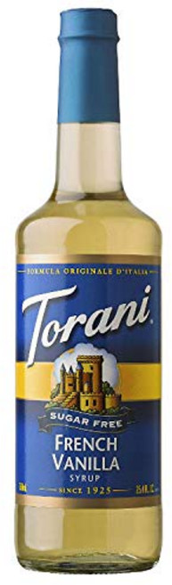 토라니 무설탕 프렌치 바닐라 시럽 (750 mL) 3개 팩 Torani Sugar-Free French Vanilla Syrup (750 mL) Pack OF 3, 5.47kg, 1개, 1ml