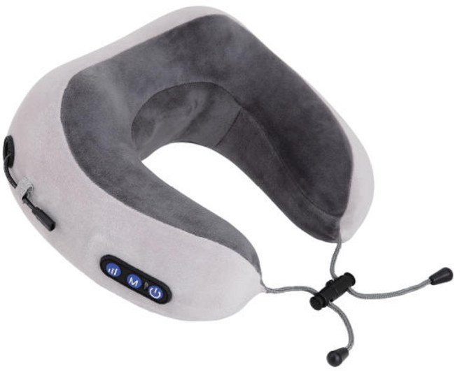 테온셀 하우스웰 충전용 무선 목 쿠션 마사지 베게 여행용 기내용 마사지기 GTK-NM100