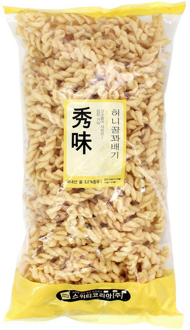 삼천리 허니꿀꽈배기 과자, 1kg, 1개