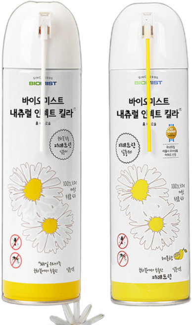 로보킬+로보킬(대롱형) 내츄럴 피레트린 프리미엄 가정용 살충제, 1개