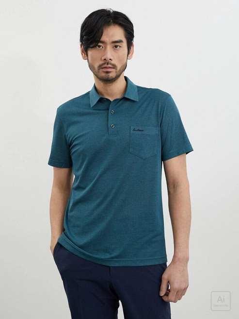 인디안 인디안 트윌 멜란지 솔리드 반팔 티셔츠_MIEAS4M2211