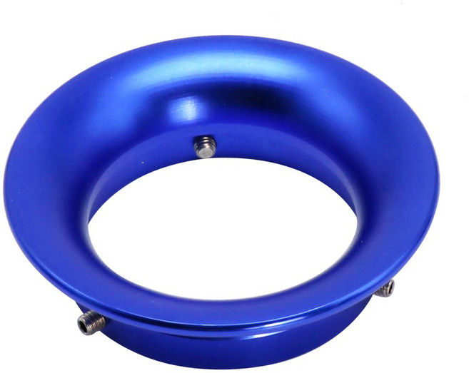 ZS 기화기 플랫 50 레이싱 에어 TM 34MM 도넛 필터 VM 깔때기 PE PW 55MM 30MM 28 32, 50mm Blue, 1개