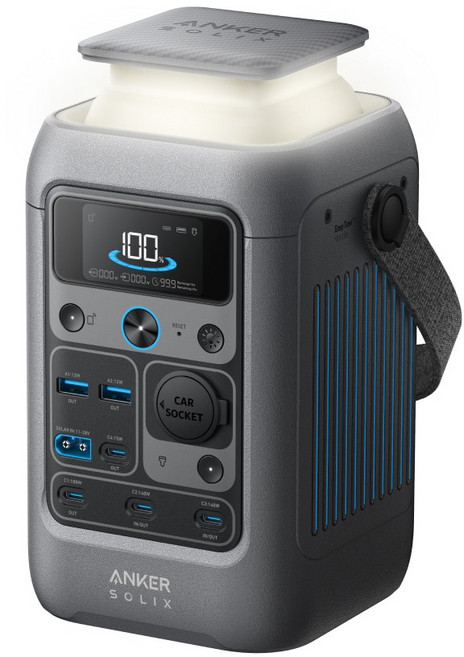 앤커 솔릭스 C300 DC 90000mAh 300W 파워 스테이션, 그레이, A1726