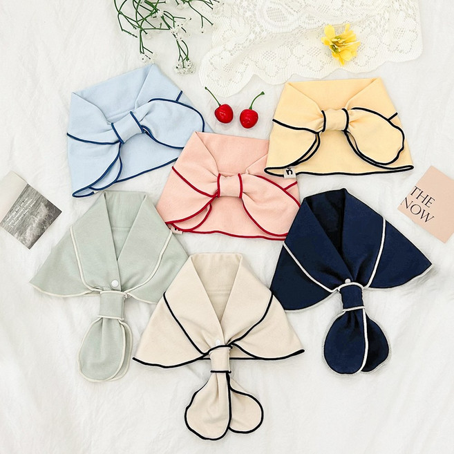 뉴코코맘 아기 유아 스카프 빕 목수건 아기커치프(VER. 뜨왈렛)