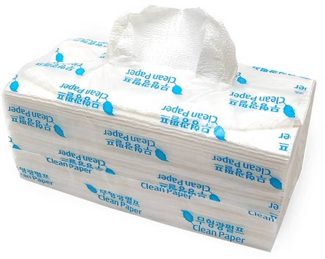 주짱몰 깔끄미 무형광 핸드타올 100매, 1개