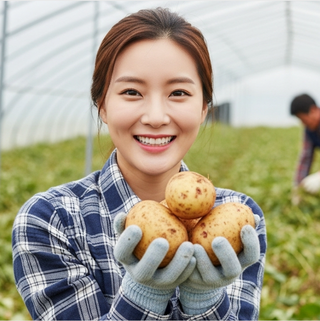 [한정수량특가] 5차완판! 국내산 프리미엄 수미감자 햇 감자 포슬포슬 산지직송 당일작업 H백화점납품 식당 카페 레스토랑 대용량 업소용 납품용, 1개, [국내산특품] 수미감자 (대) 10kg