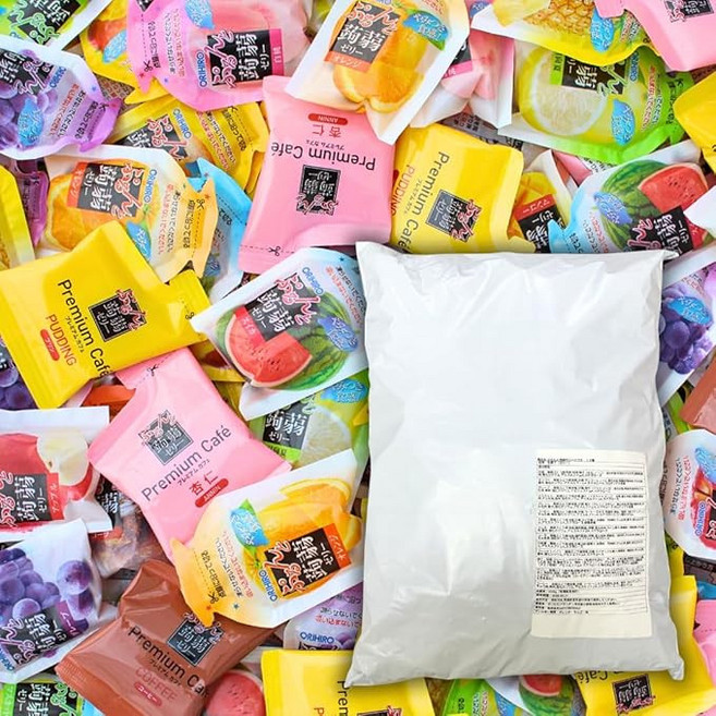 오리히로 곤약 젤리 대용량 간식 세트 14종 4000g 다이어트, 1개, 4kg
