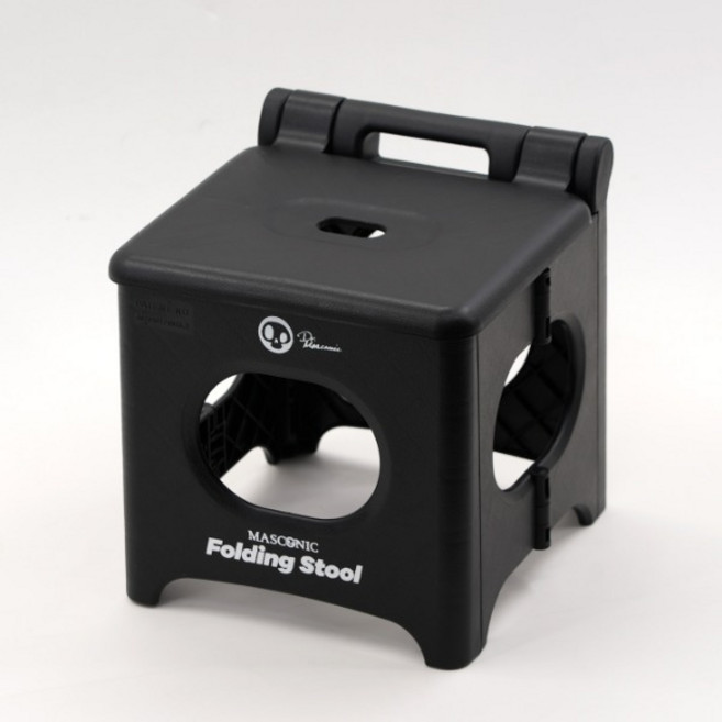 매스코닉 폴딩스툴 접의식의자, 올블랙