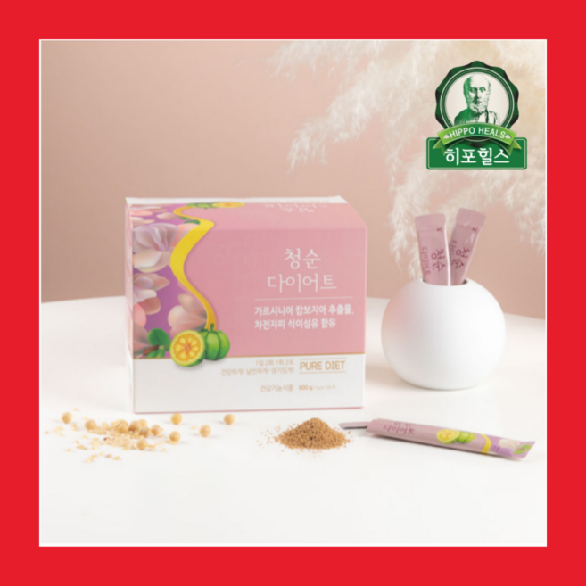 효소원 청순다이어트 가르시니아 차전자피 식이섬유 다이어트 효소 1개월분, 5g, 120개