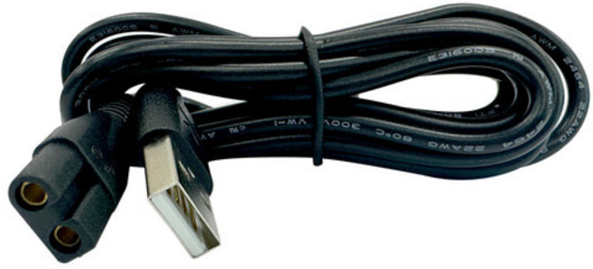 [AB2C] 5V 1A USB 호환용 이발기 충전 케이블, 1개, USB충전선