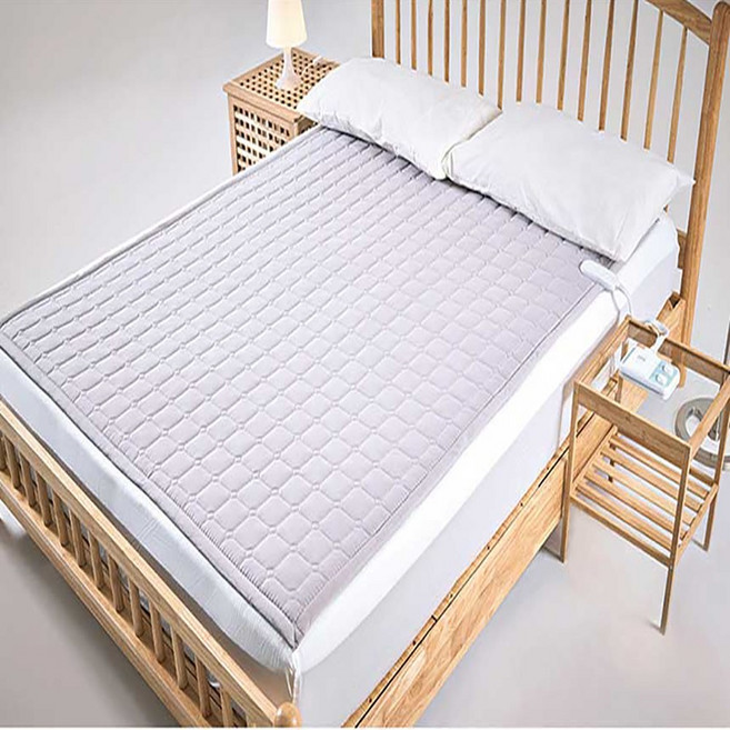 일월 시그니처 블랙라벨 순면패딩 동작감지 탄소매트 2인용 IW-RF208D-H, 더블(1400 x 1800 mm)