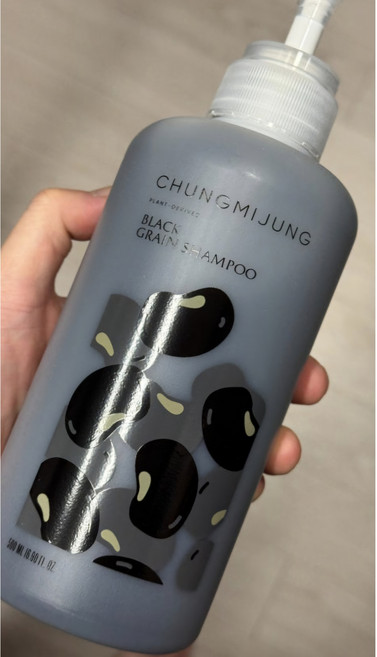 청미정 흑곡샴푸 500ml, 1개