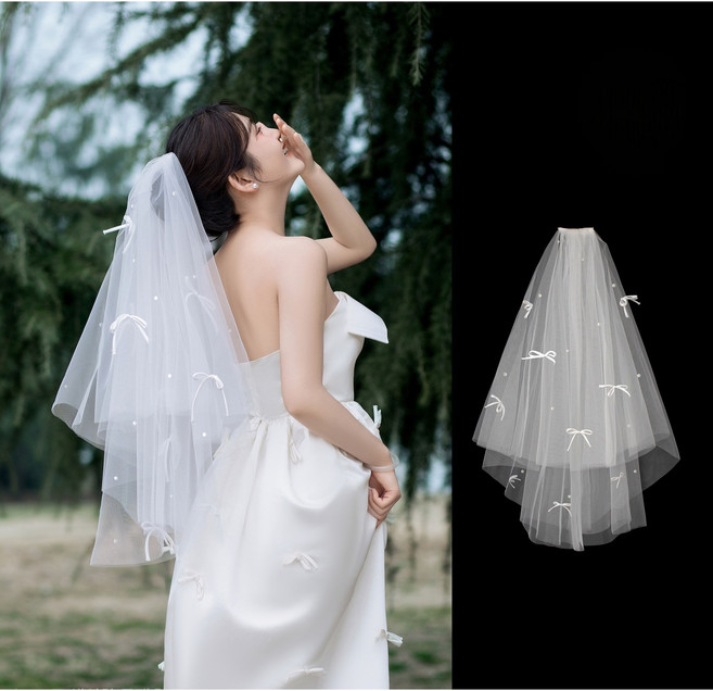 셀프웨딩 베일 면사포 브라이덜 웨딩촬영 야외웨딩