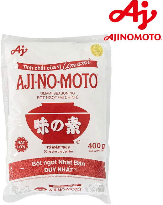 베트남 AJINOMOTO 아지노모토 미원 MSG 우마미 감칠맛 조미료, 400g, 1개