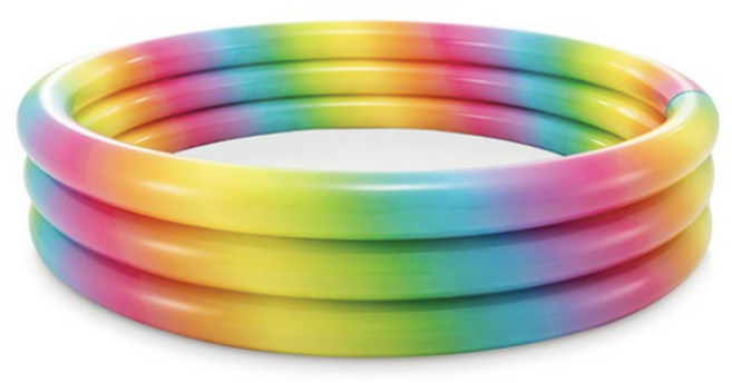 인텍스 레인보우 옴브르 패밀리 풀 58449, 혼합색상, 4개