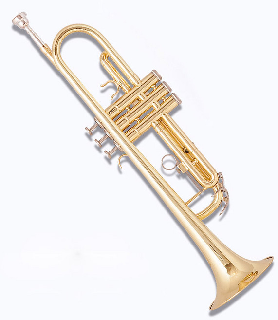 입문용 트럼펫 초보자 연습용 악기 골드 관악기 취미 세트, 1개, 단일, 단일