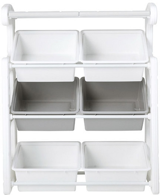 루나스토리 [루나스토리] 에코 장난감정리함 B (컬러선택), 화이트