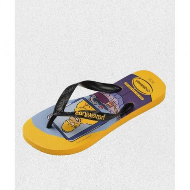 매장정품 하바이아나스 HAVAIANAS 심슨 플립플랍 POP YELLOW 41378891740 1326716