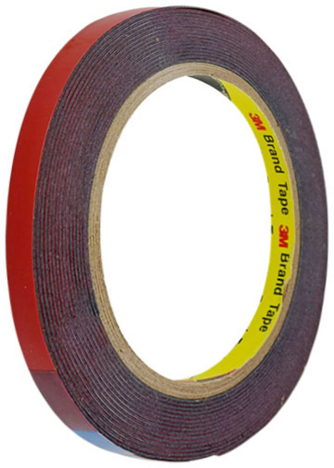 3M 4080 흑색 폼 양면테이프 8mm x 4.95M, 1개, 상세페이지 참조