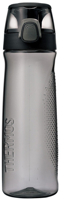 THERMOS 膳魔師 隨手瓶 700ML 直飲彈蓋水壺 TCSD-700 冷水瓶, 黑色, 1個