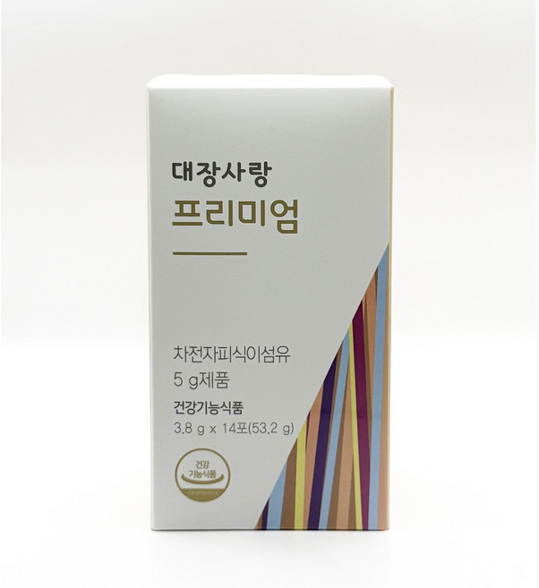 미궁365 대장사랑 프리미엄 차전자피 식이섬유 14p, 53.2g, 1개