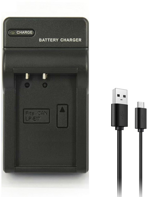 캐논 LP-E17 호환 USB 충전기 EOS 760D 750D M5 M3