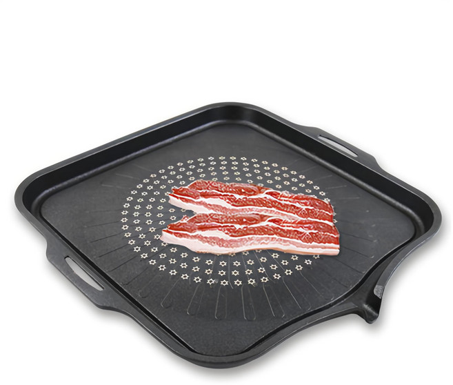 키친플라워 캠프 구이판, 34cm, 1개