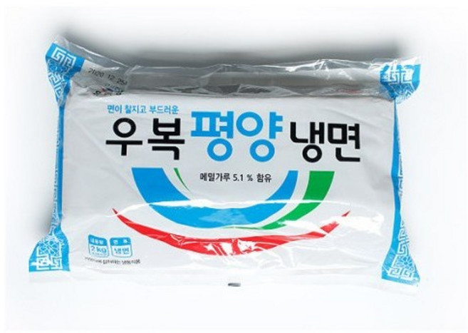 평양메밀냉면 2kg (30인분), 3개