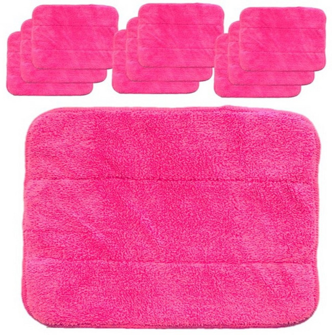 하트민 초극세사 46g 주방 행주 분홍, 10개